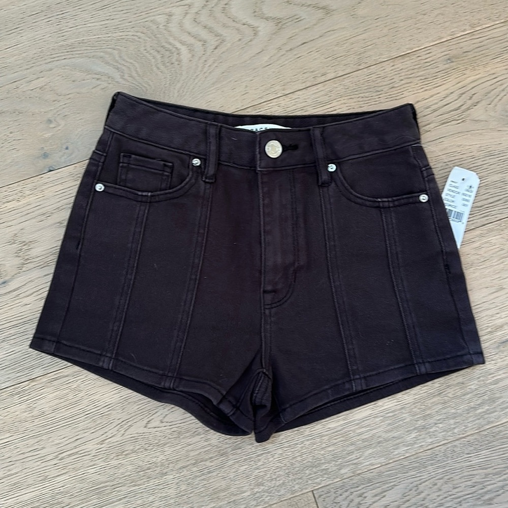 PacSun stretch high rise shorts